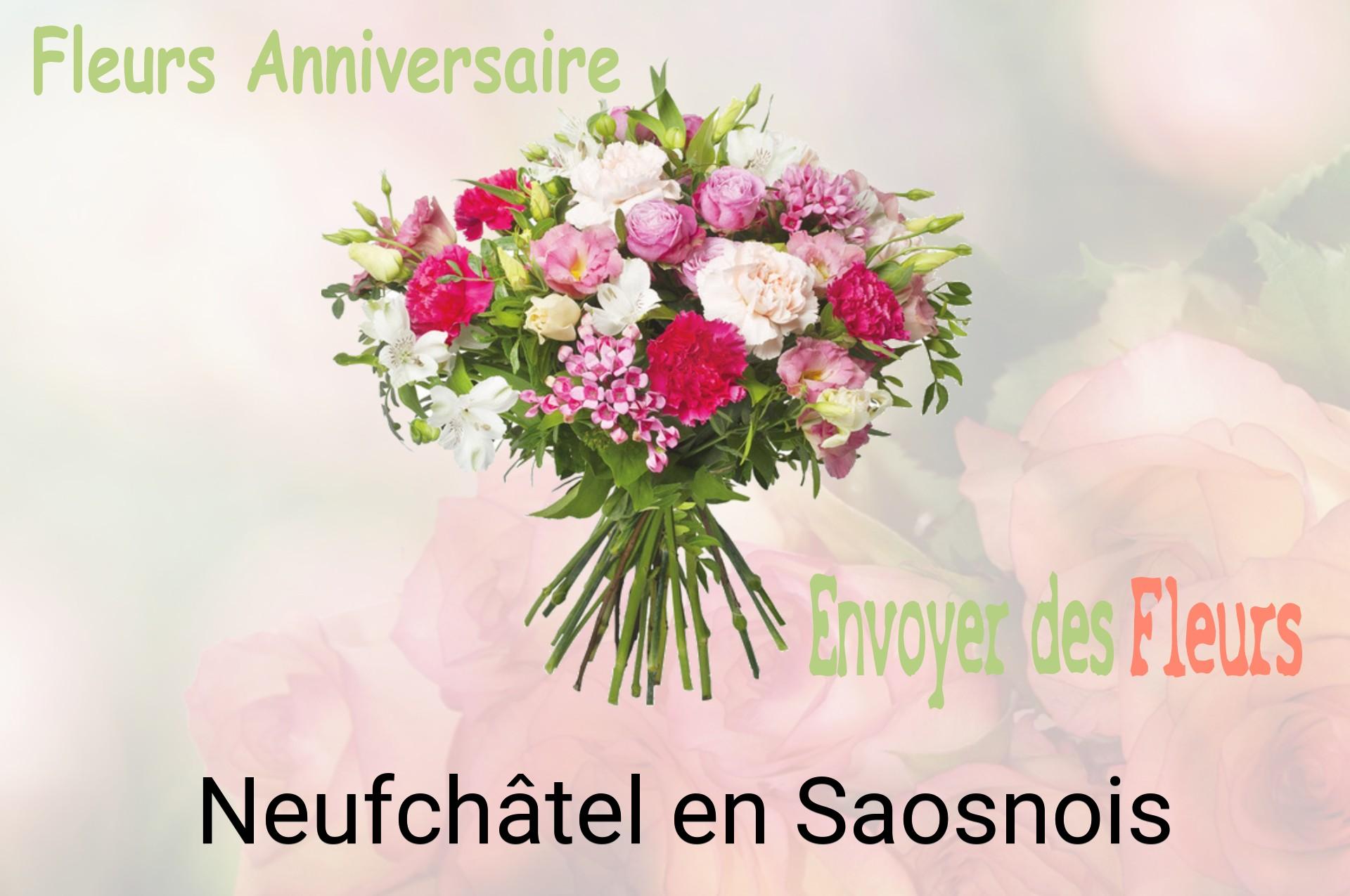 Bouquet de fleurs d’anniversaire livré à Neufchâtel-en-Saosnois